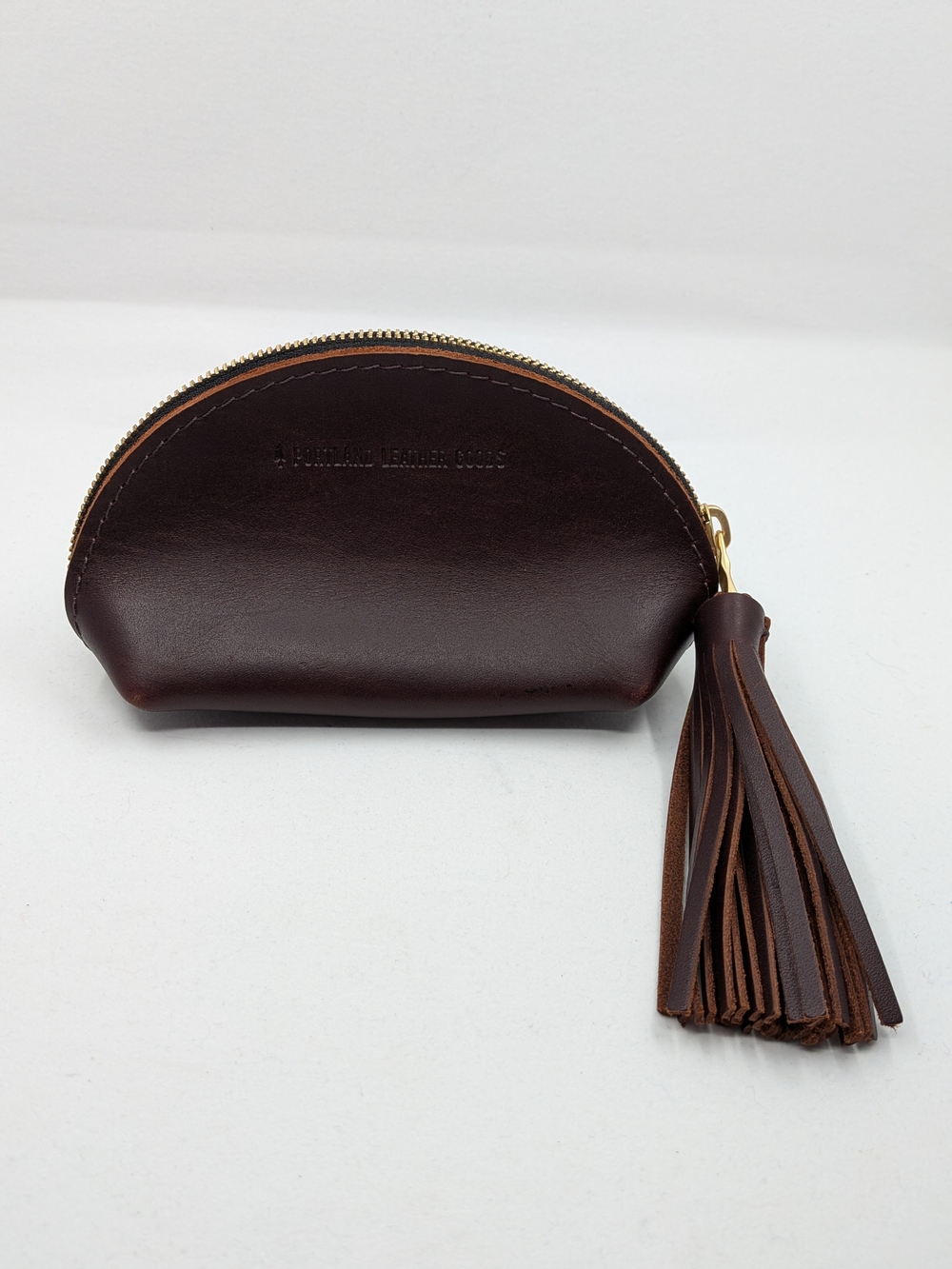 Portland Leather Goods Taco Tassel Pouch - Dark Brown (Excellent Condition)